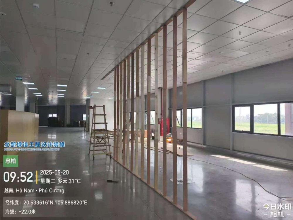越南河南项目施工现场